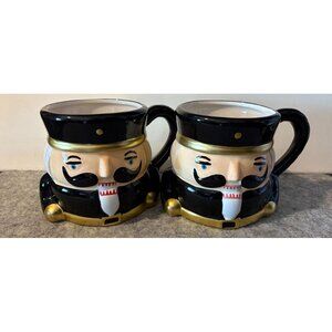 2 Robert Stanley Nutcracker Mugs # 2808